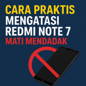 Cara Praktis Mengatasi Redmi Note 7 Mati Mendadak